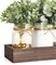 Mason Jar Lights Table Centerpiece with Faux Eucalyptus – Christmas & Everyday Decor for Home